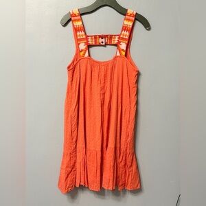 maeve sleeveless floral appliqu mini dress Maeve Sleeveless Floral Appliqu Mini Dress